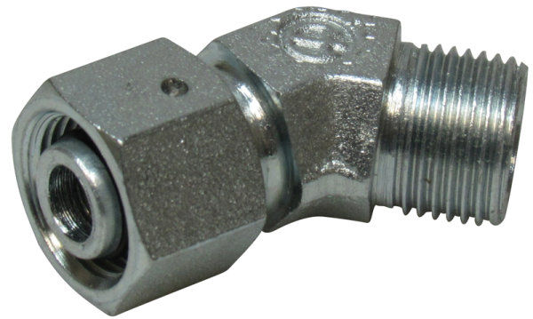 Winkel-Verschraubung einstellbar 45° M12 x 1,5 L06