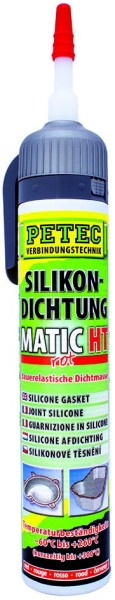 PETEC Silikondichtung MATIC grau 200 ml