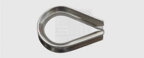 Seilkausche für Ø 12 mm verzinkt ähnl. DIN 6899