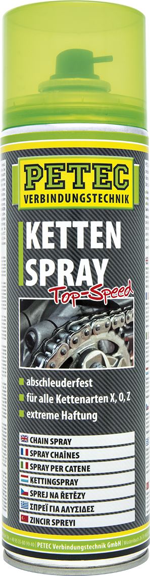PETEC Kettenspray Top-Speed 500 ml   - Ersatzteile und  Zubehör für Landtechnik günstig online einkaufen!