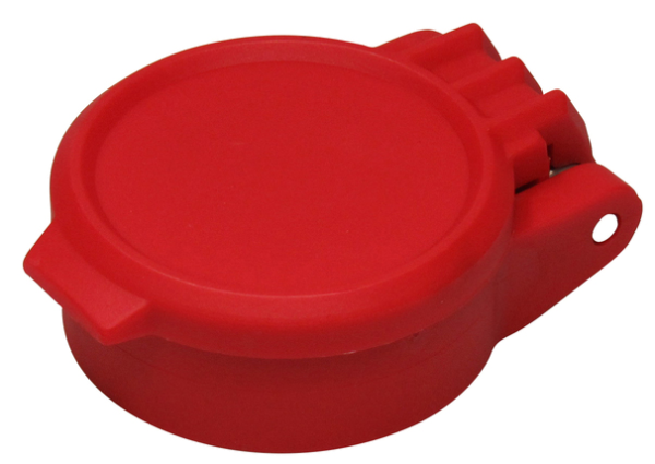 Staubschutzclip für Muffe BG3 rot