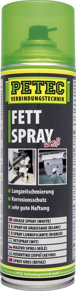 PETEC Fettspray weiß 500 ml