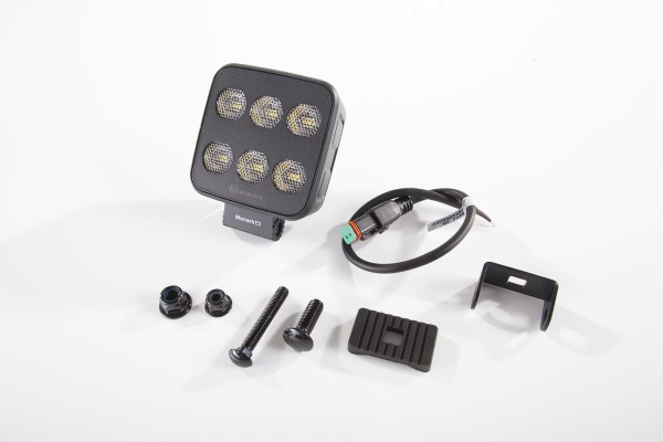 LED Arbeitsscheinwerfer rechteckig 12 LEDs 4498 lm 60 Watt