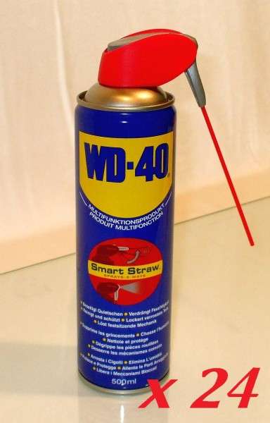 WD-40 Multifunktionsspay 500ml 24 Stück Smart Straw