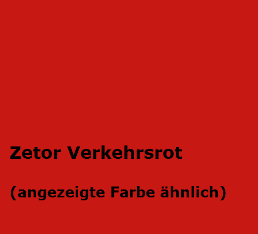 Kunstharzlack Zetor rot 2,5 Kg Dose